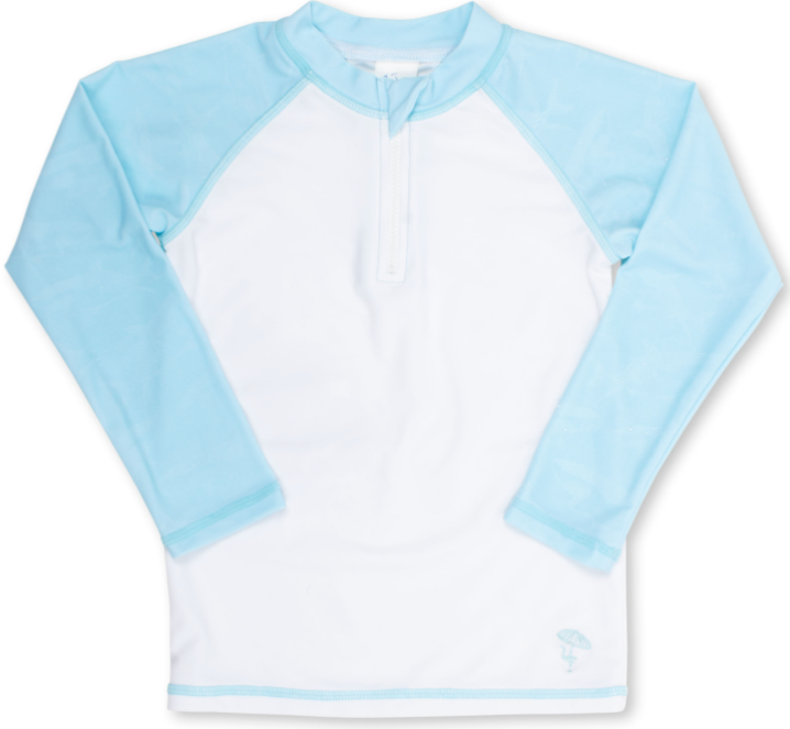 Boy Water Appearing Sharks Rashguard