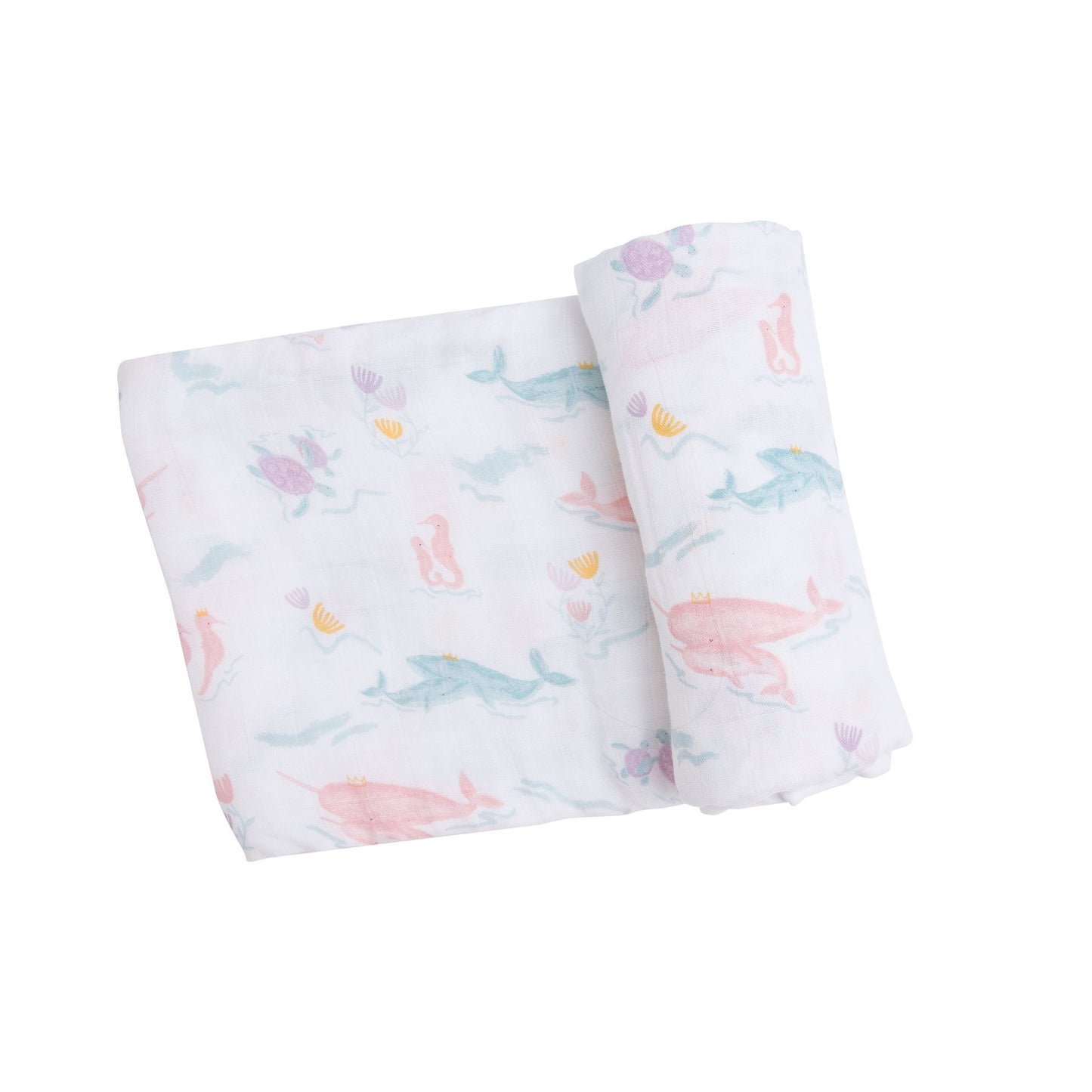Pretty Ocean Swaddle Blanket