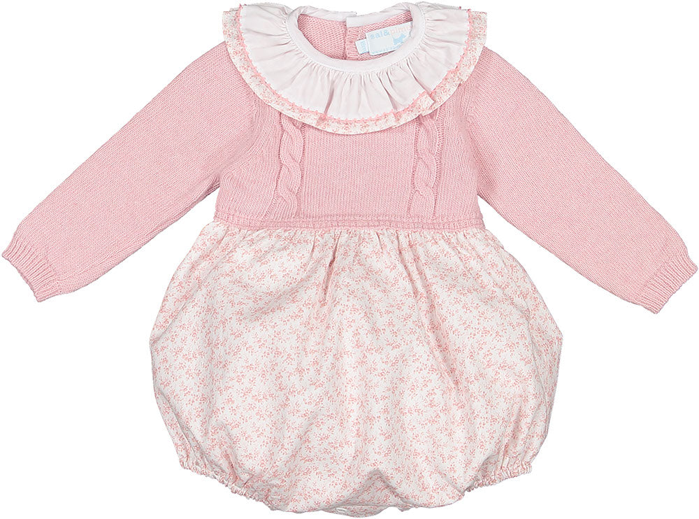 Flore Pink Romper