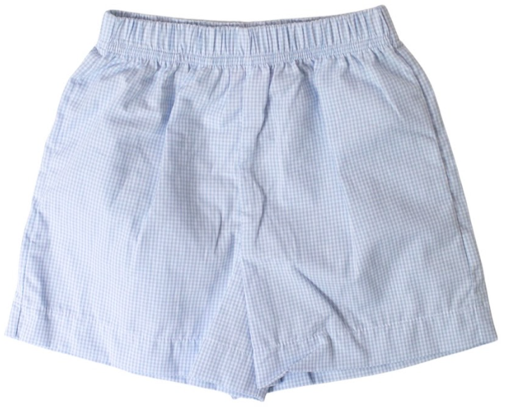 Retro Short Blue Gingham