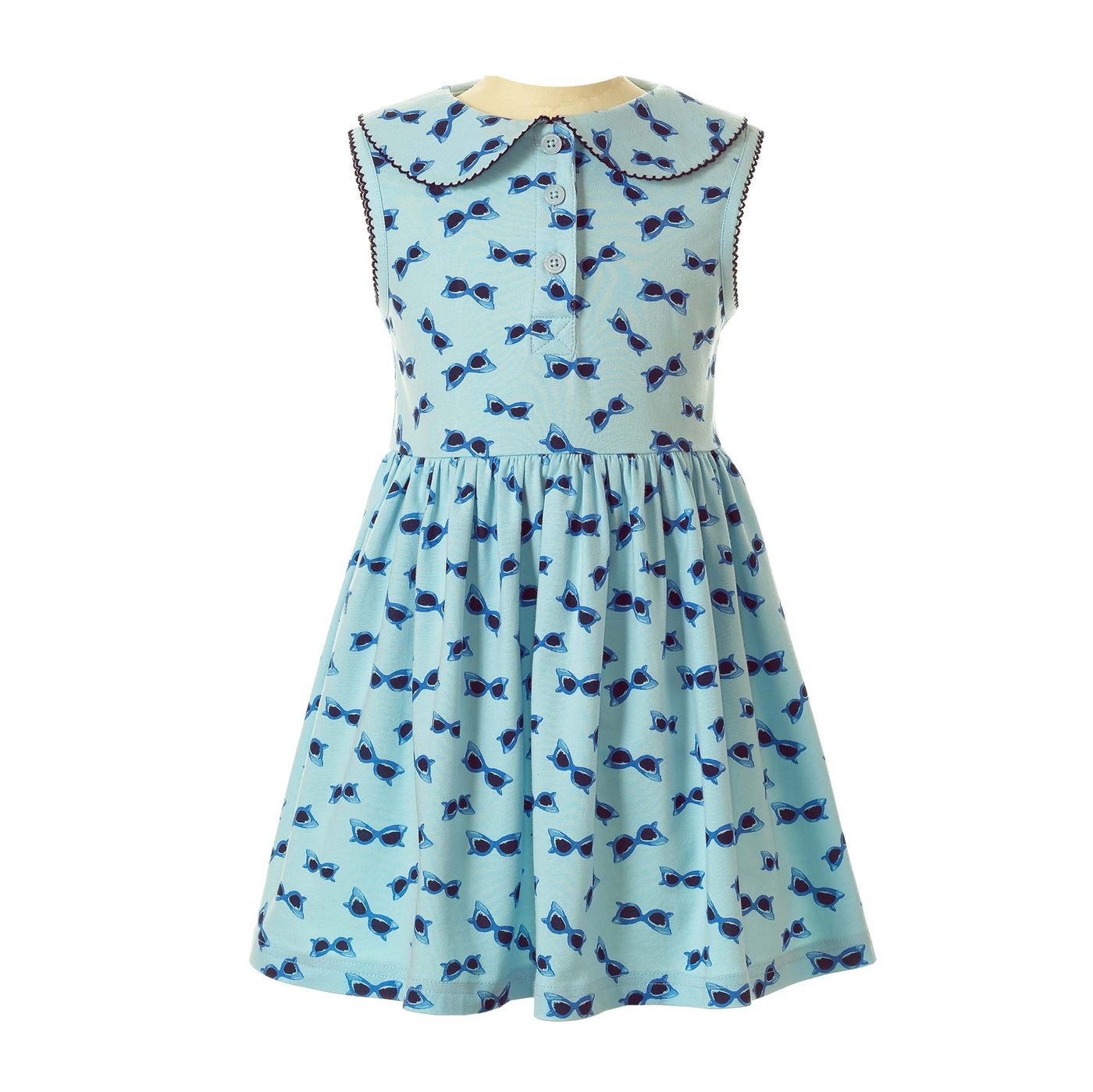 Sunglasses Jersey Dress-Toddler girls