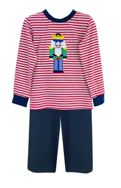 Soldier Applique Pant Set