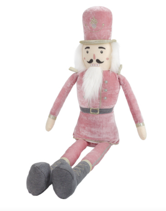 Nutcracker Shelf Sitter Large Pink