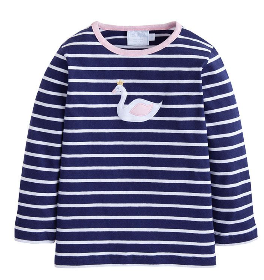 Applique T-Shirt Swan
