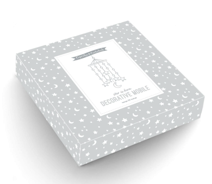 Decorative mobile star moon