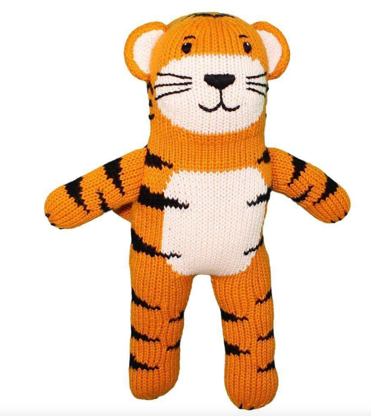 Tiger Knit Toy - 12"
