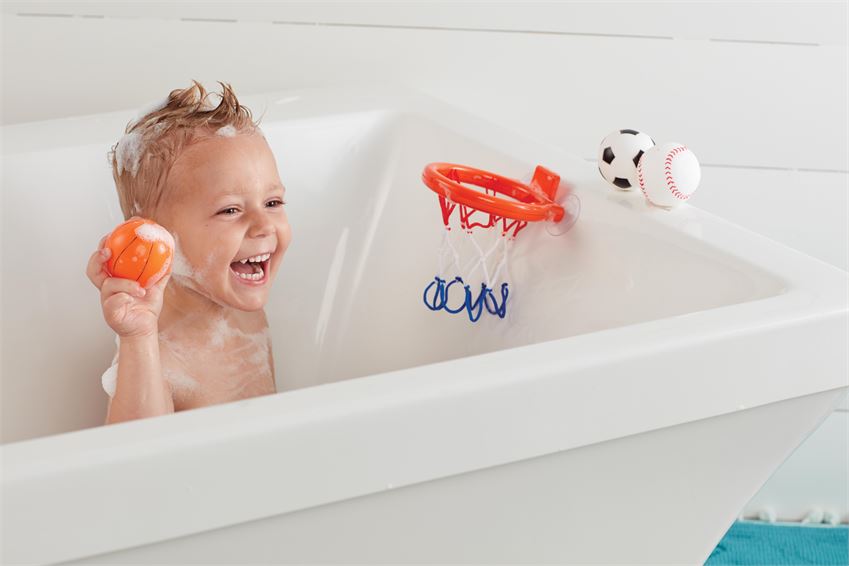 Sports Ball Bath Toy Set