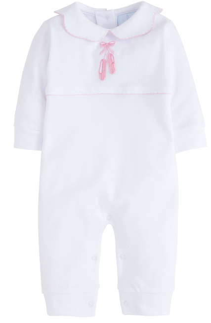 Crochet Playsuit Ballet Slippers