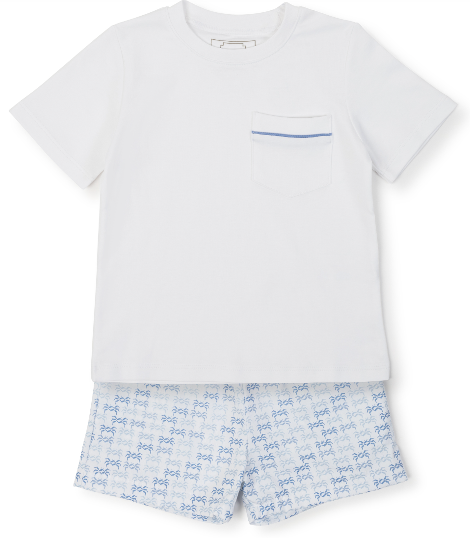 Hudson Short Set Florida Sand Crab