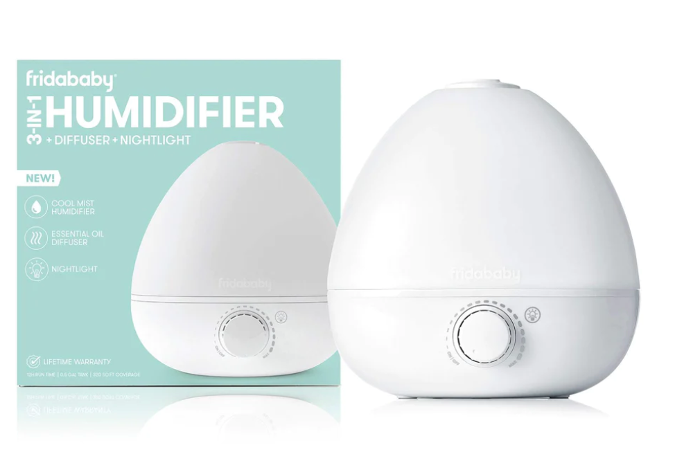 BreatheFrida the 3-IN-1 HUMIDIFIER, DIFFUSER + NIGHTLIGHT