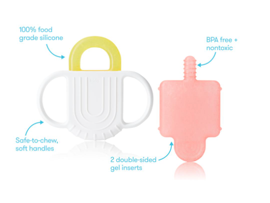 4-in-1 Teether Not Too Cold Not too Hot