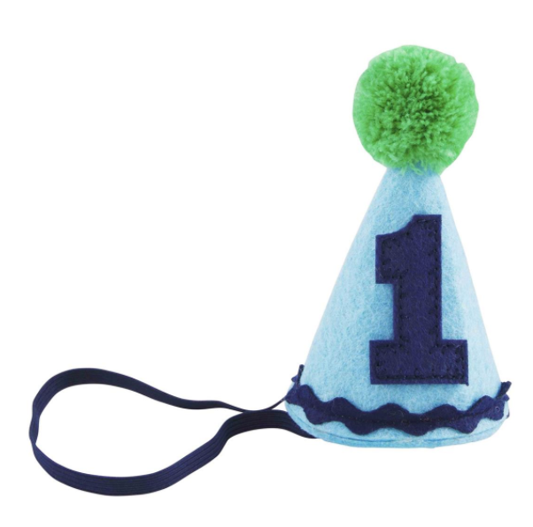 NAVY ONE MUSICAL BDAY HAT