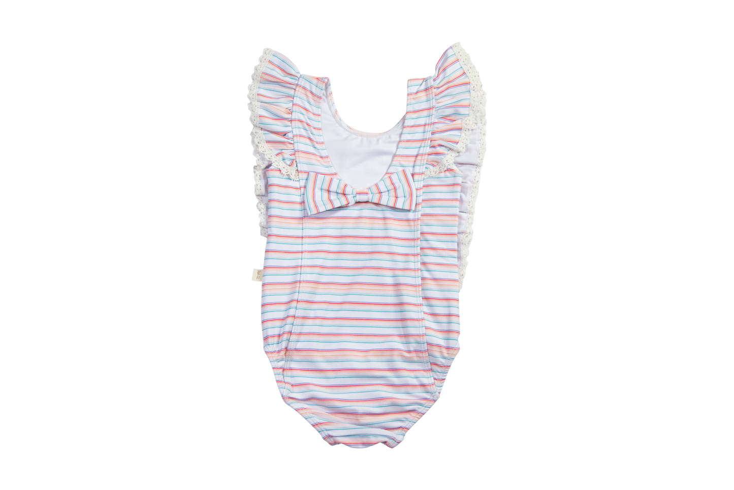 Rosie Ruffle Onepiece Swimsuit Rainbow