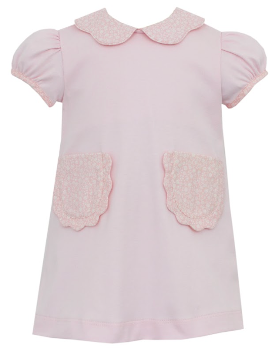 Naomi Pink A-line Dress