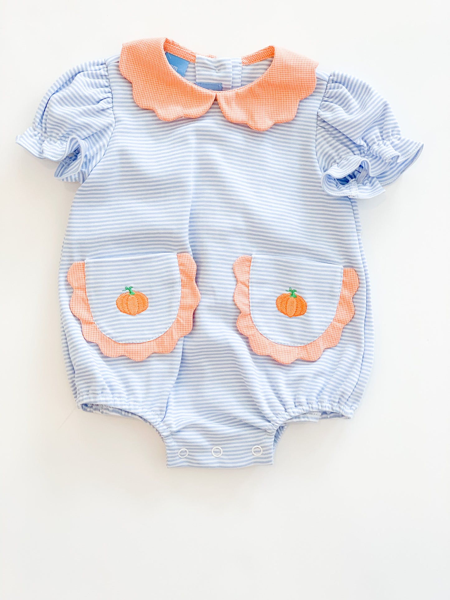 Pumpkin Bubble with Scallop Collar Pockets 700F