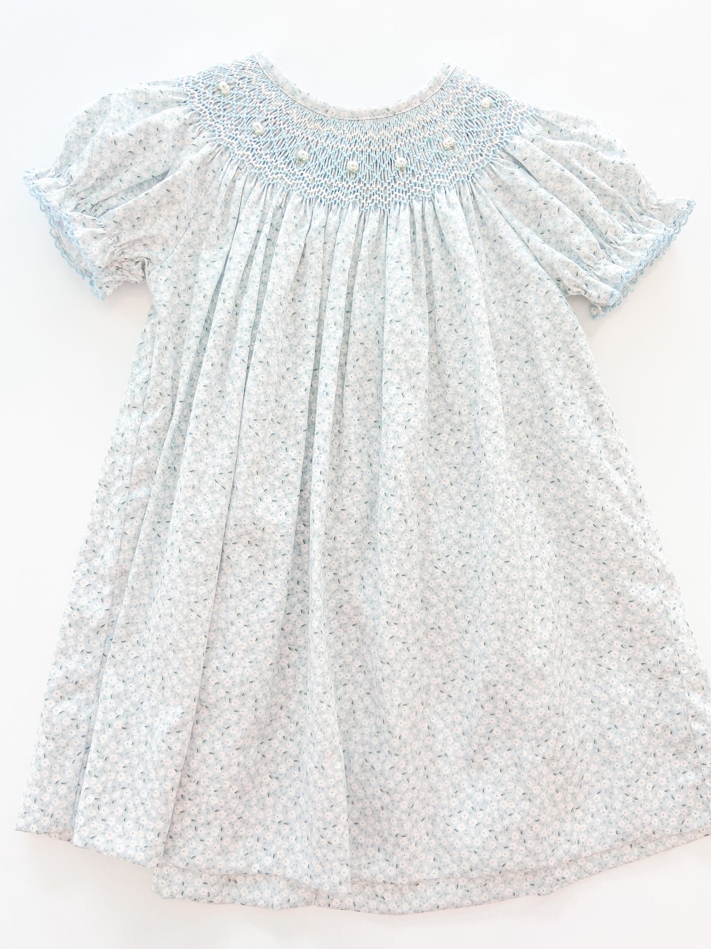 Light Blue Floral Elizabeth Bishop