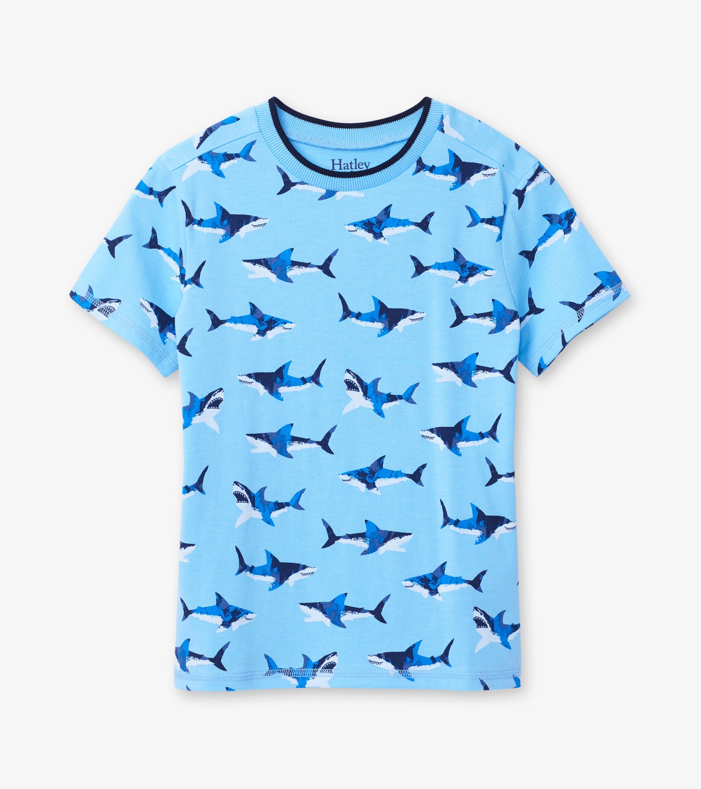 Shark Frenzy Graphic Tee-Toddler boys