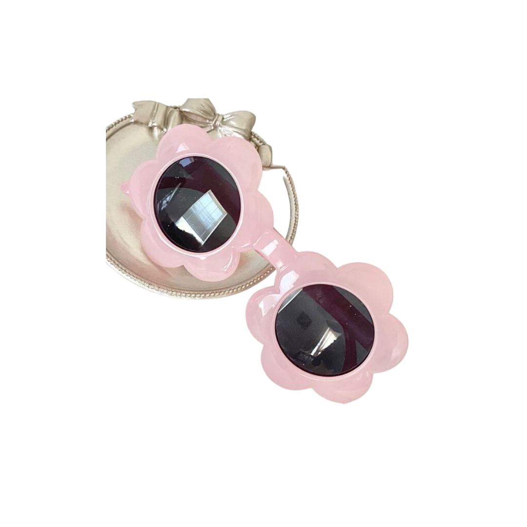 Jelly Sunflower Sunglasses - Pink