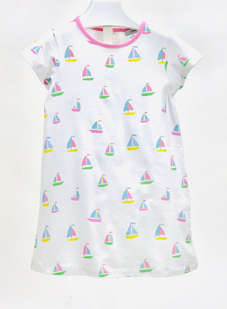 Sailboat A-Line Dress
