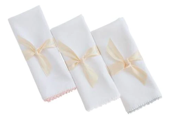 Jersey Burp Cloth - White