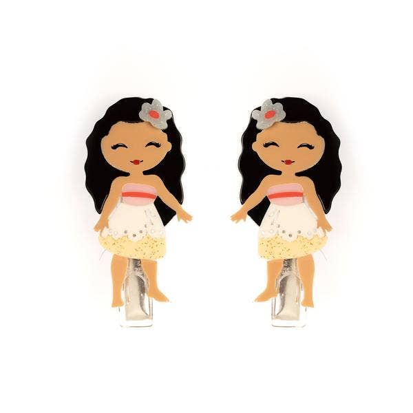 Cute Doll Moana Alligator Clips