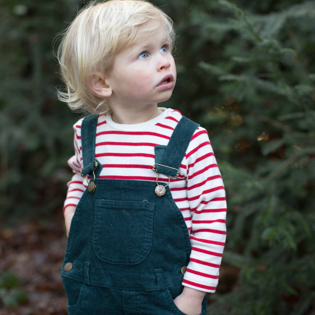 Red Stripe Breton Top - Infant
