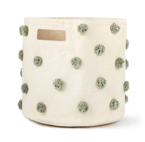 Pom Pom Bin Sage