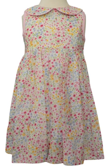 Sleeveless Liza Dress - Fresh Floral