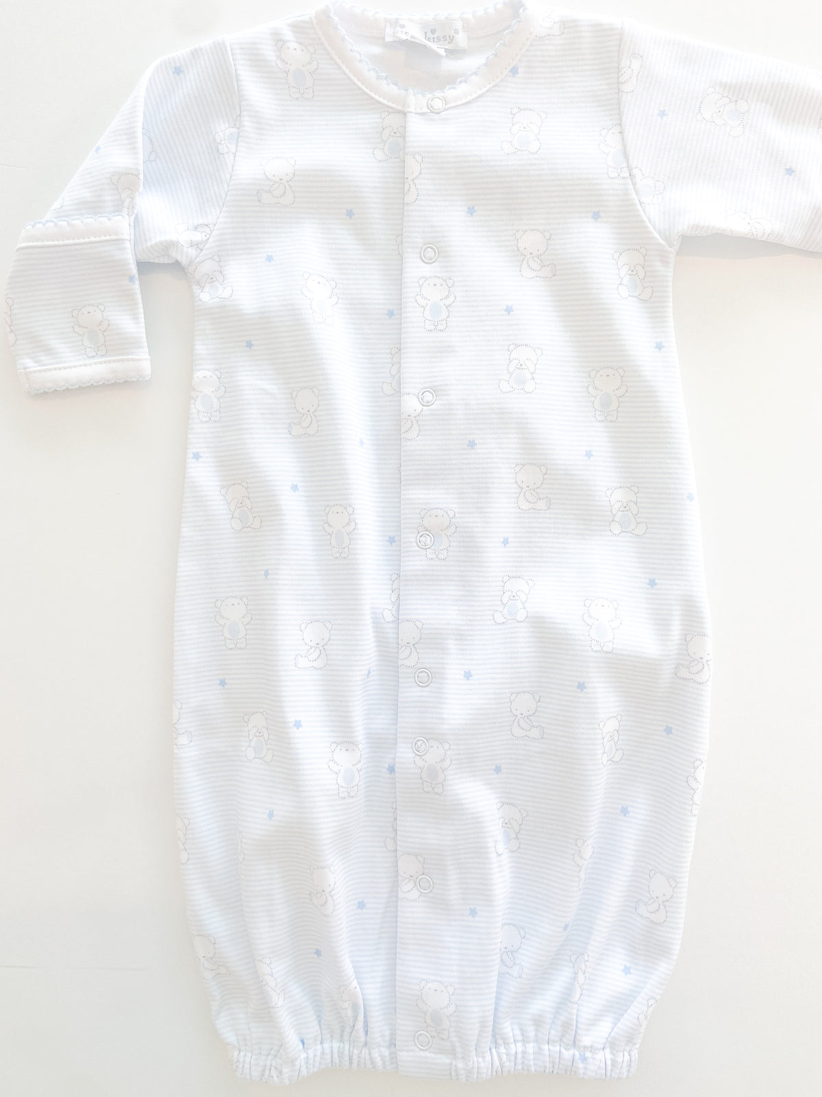 Blue Bear Hugs Converter Gown