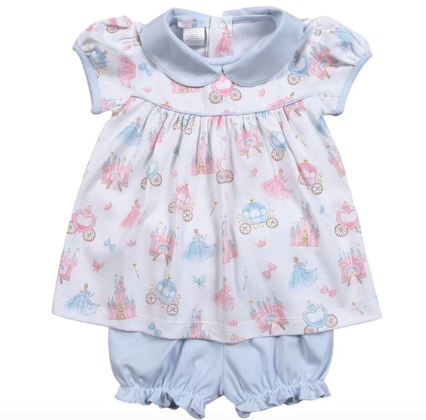 Princess & Castles Pima Bloomer Set