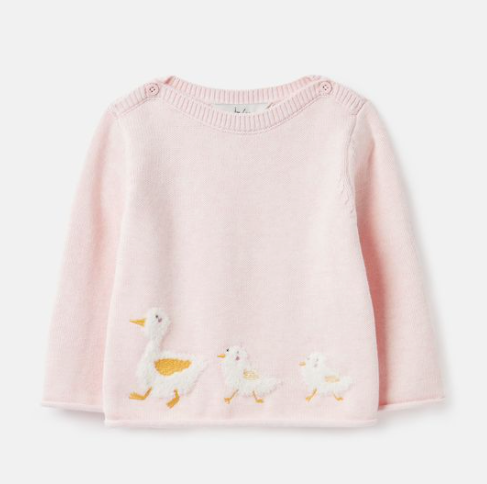Pink Duck Winnie Sweater