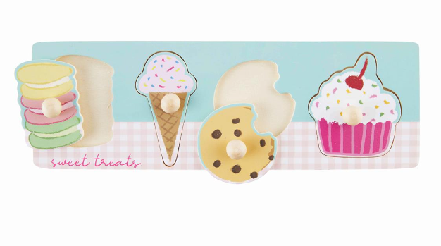 Dessert Knob Wood Puzzle