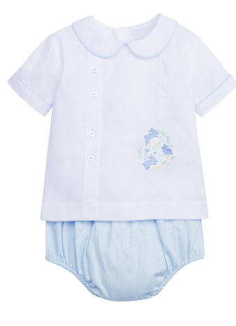 Bunnies Diaper Set Boy