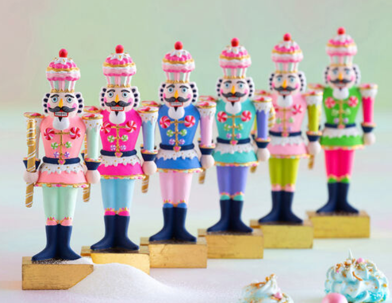 Rainbow Colonel Cupcake Small