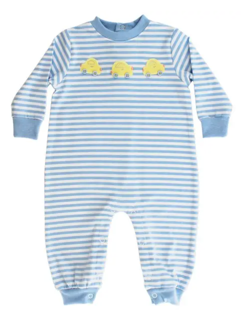 Punch Buggy Boys Knit Romper