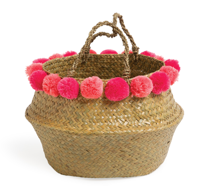 POM POM Round Tote