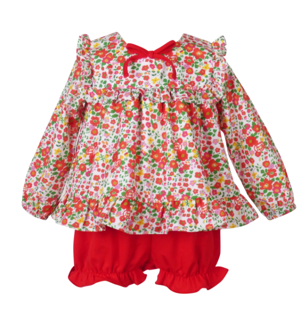 Benton Pantaloon Set - Evergreen Floral