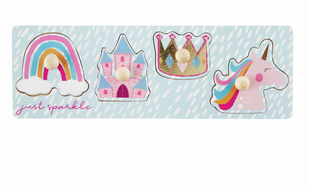 Unicorn Knob Wood Puzzle