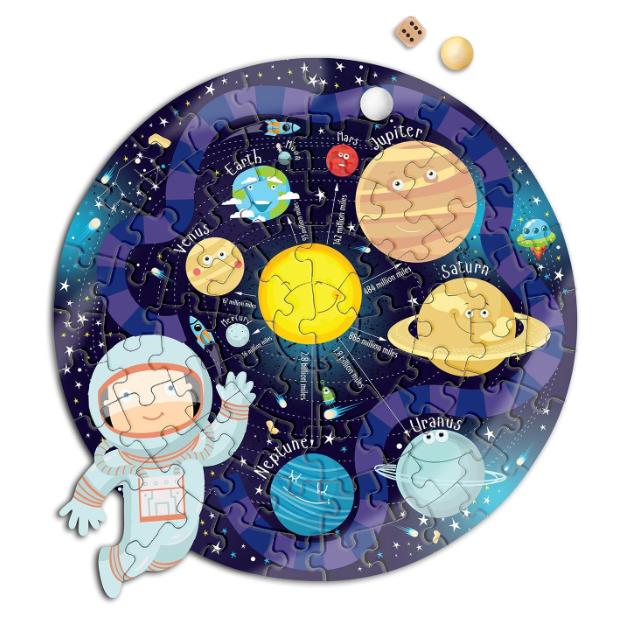 Play-Full Galaxy Shape Puzzle Game