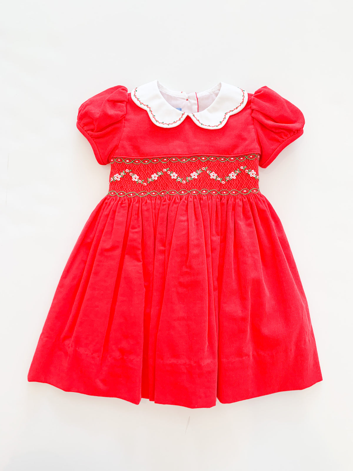 Float Dress With Collar Short Sleeve Cord 251D