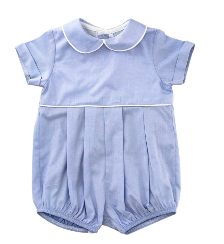 Dressy Bubble Blue Doeskin