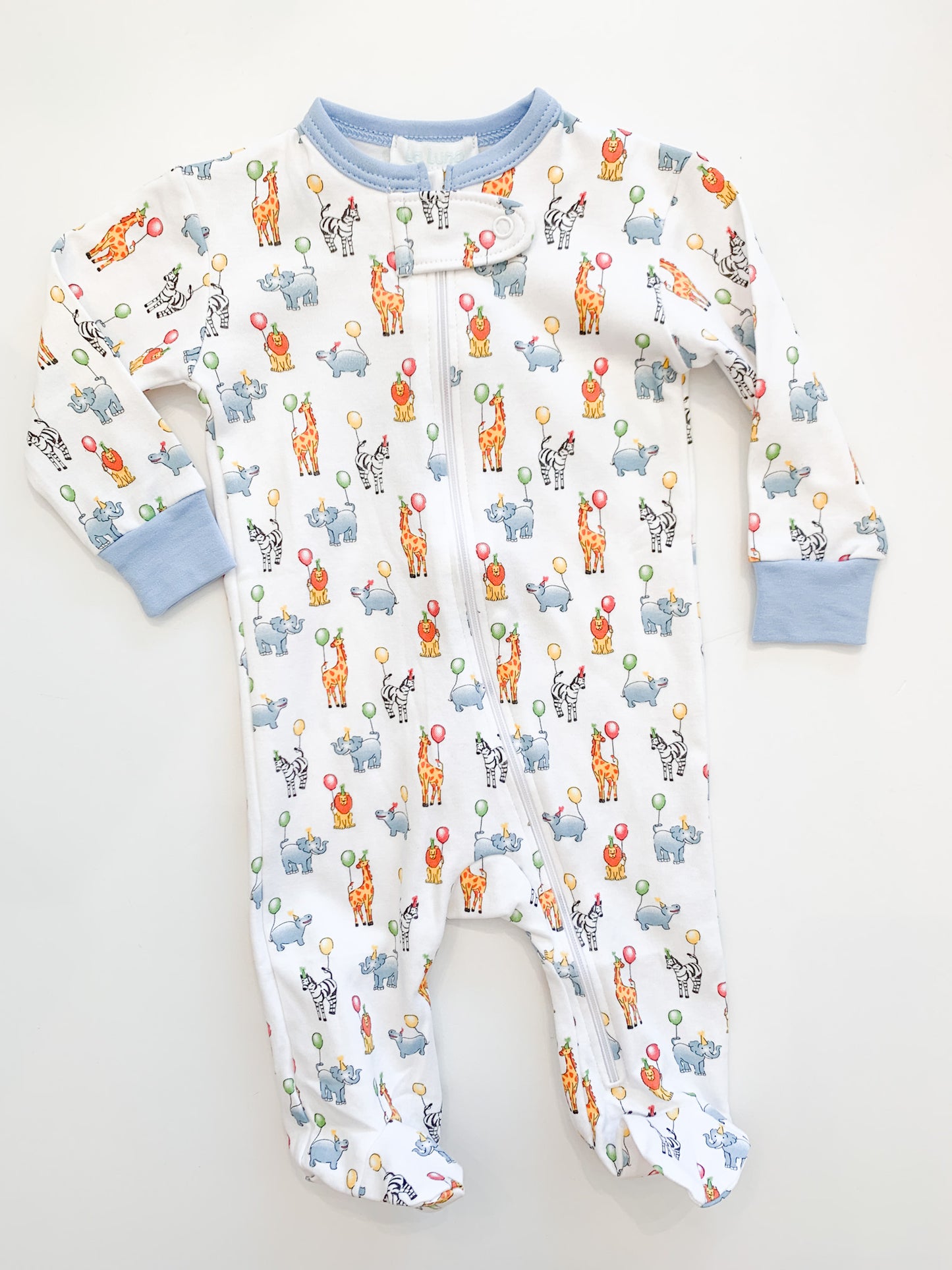 Animal Party Boy's Footie