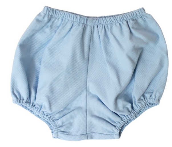 Blue Pique Bloomer
