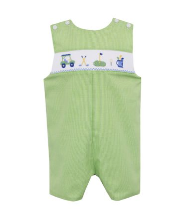 Golf Jon Jon - Green Microcheck