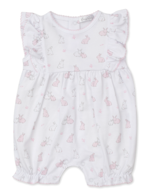 Bunny Burrows Short Playsuit Pink