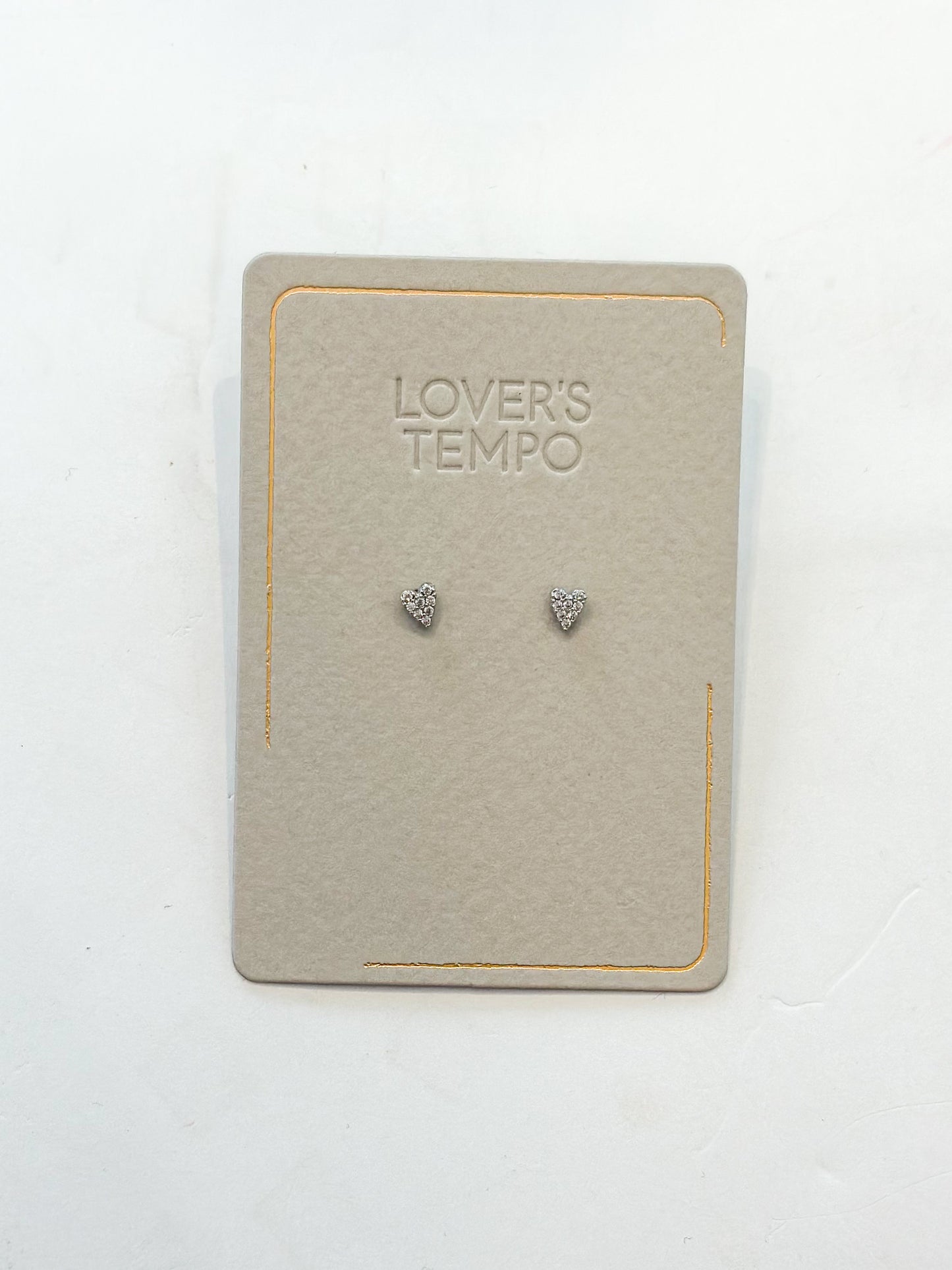 Halo Mini Stud Earrings - Silver