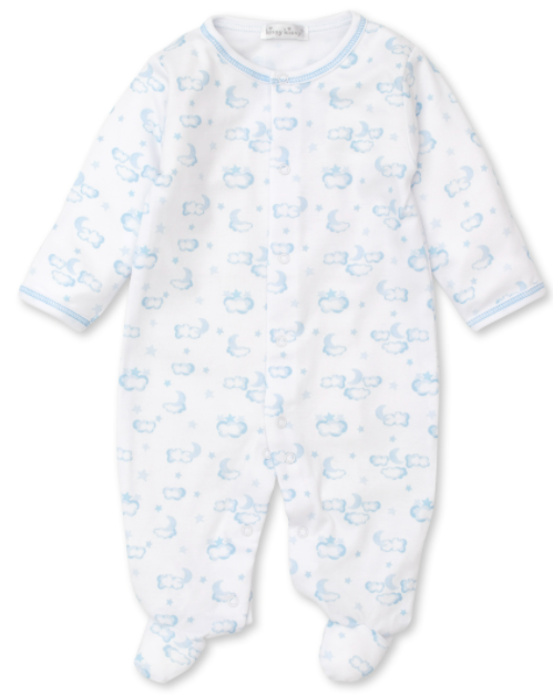 Twilight Twinkles Footie Blue