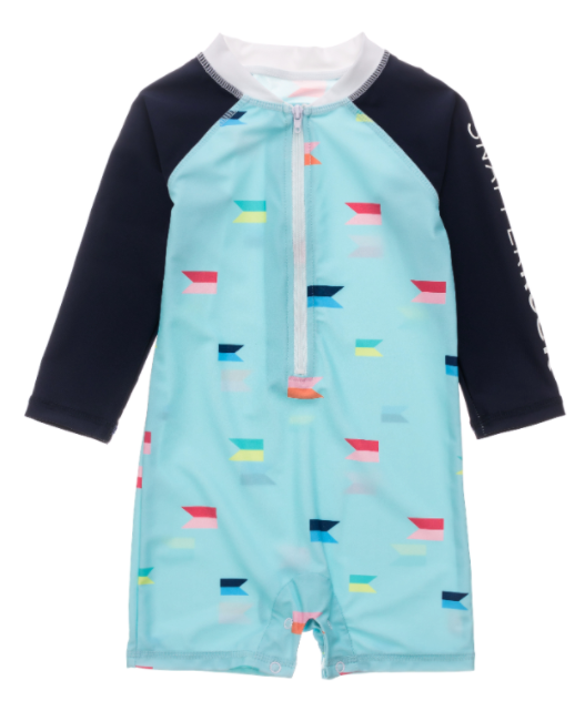 Maritime Fliers LS Sunsuit