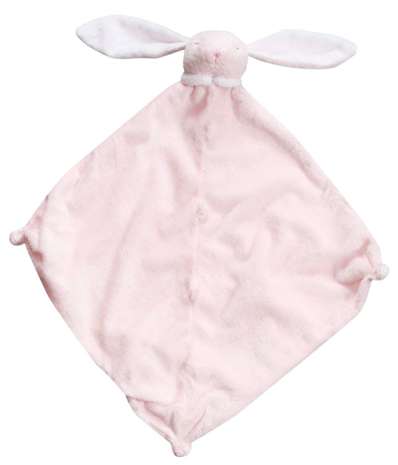 Lovie Blankie - 13 X 13 - Pink Bunny