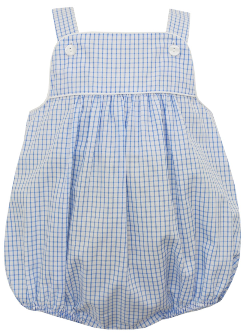 GROUP 9 BLUE CHECK BOY'S STRAP SUN Bubble 156H